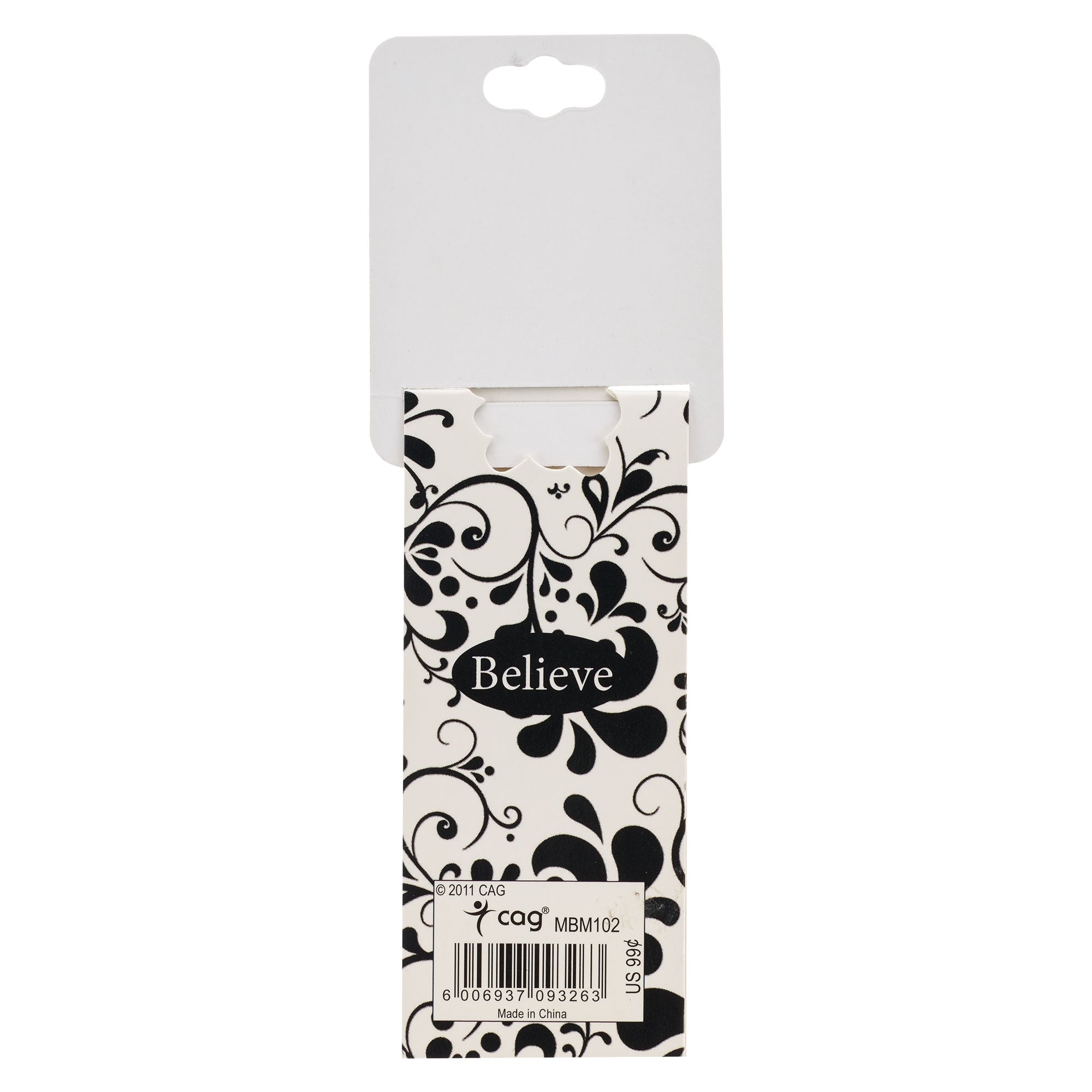 All Things Are Possible Black and White Magnetic Bookmark - Mark 9:23