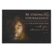 Be Strong & Courageous Magnet - Joshua 1:9