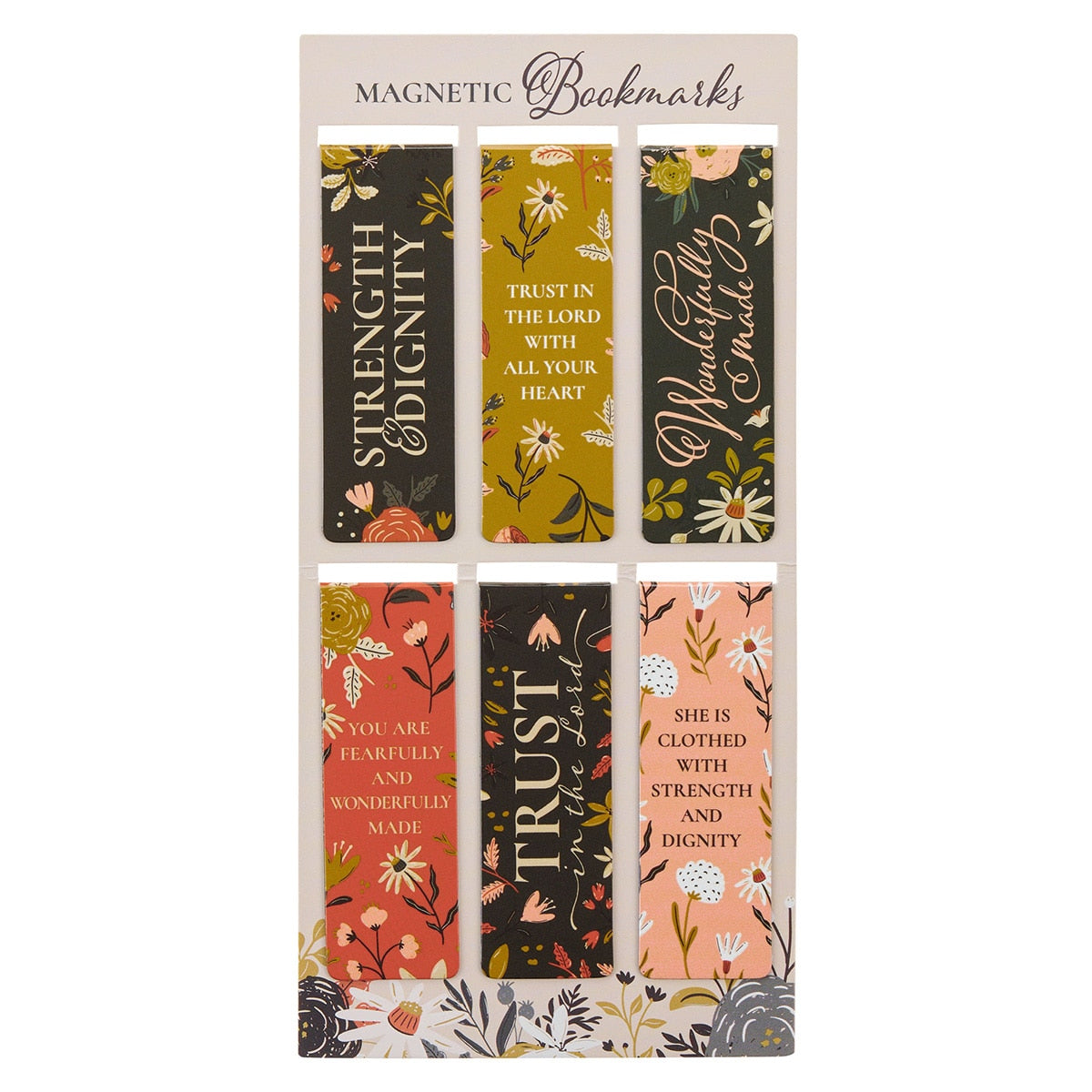 Worthy Autumnal Medley Magnetic Bookmark Set
