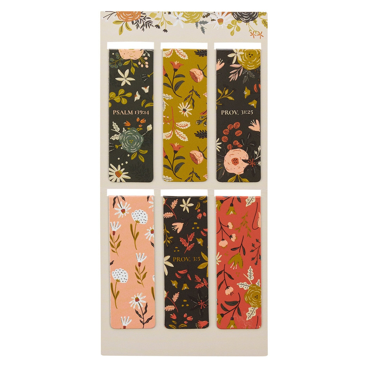 Worthy Autumnal Medley Magnetic Bookmark Set