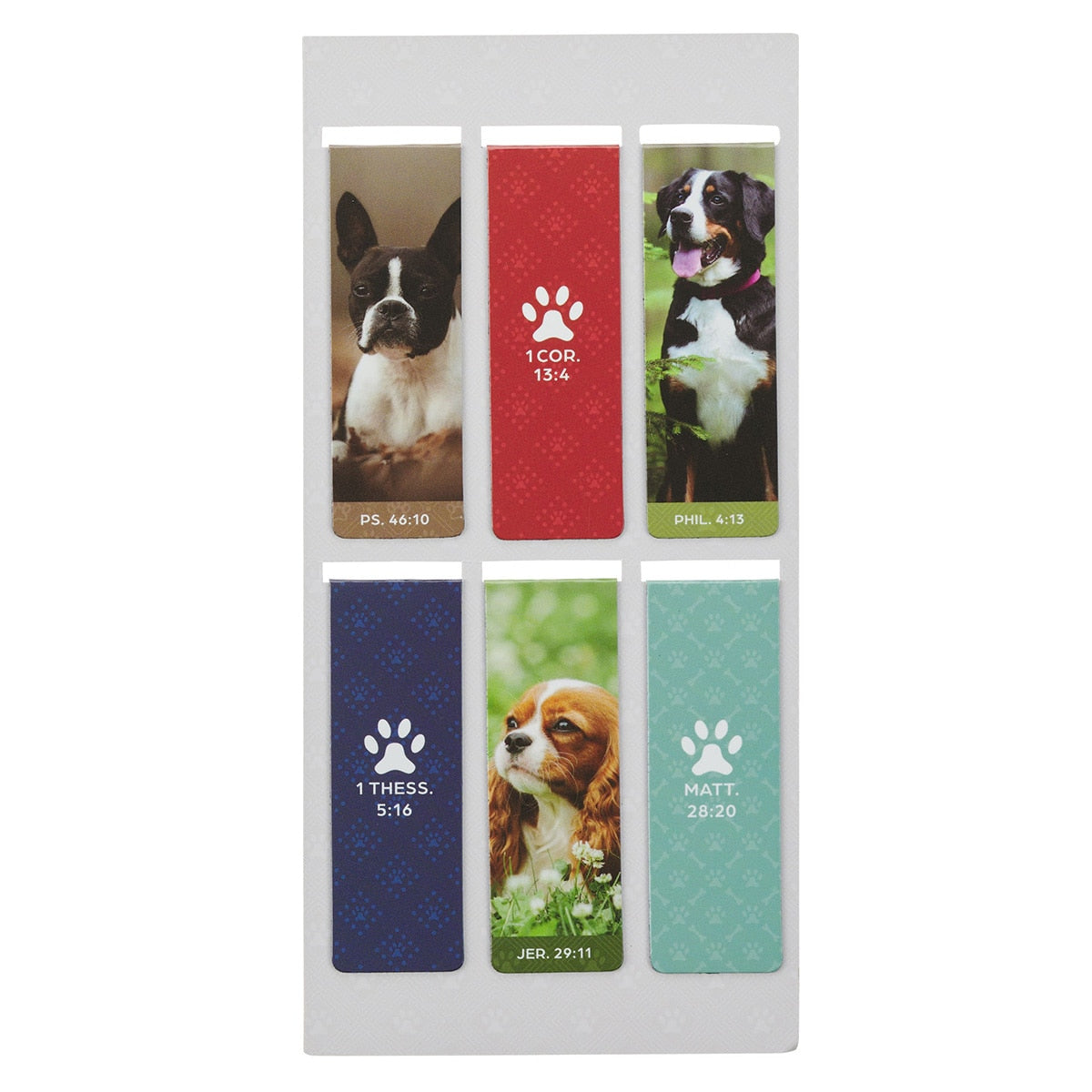 Pawsitive Encouragement Magnetic Bookmark Set