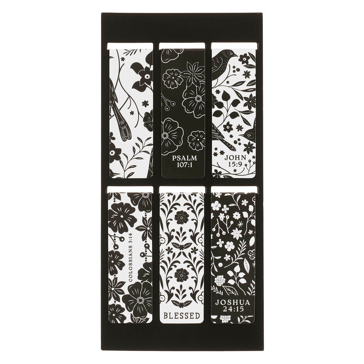 Love Monotone Magnetic Bookmark Set