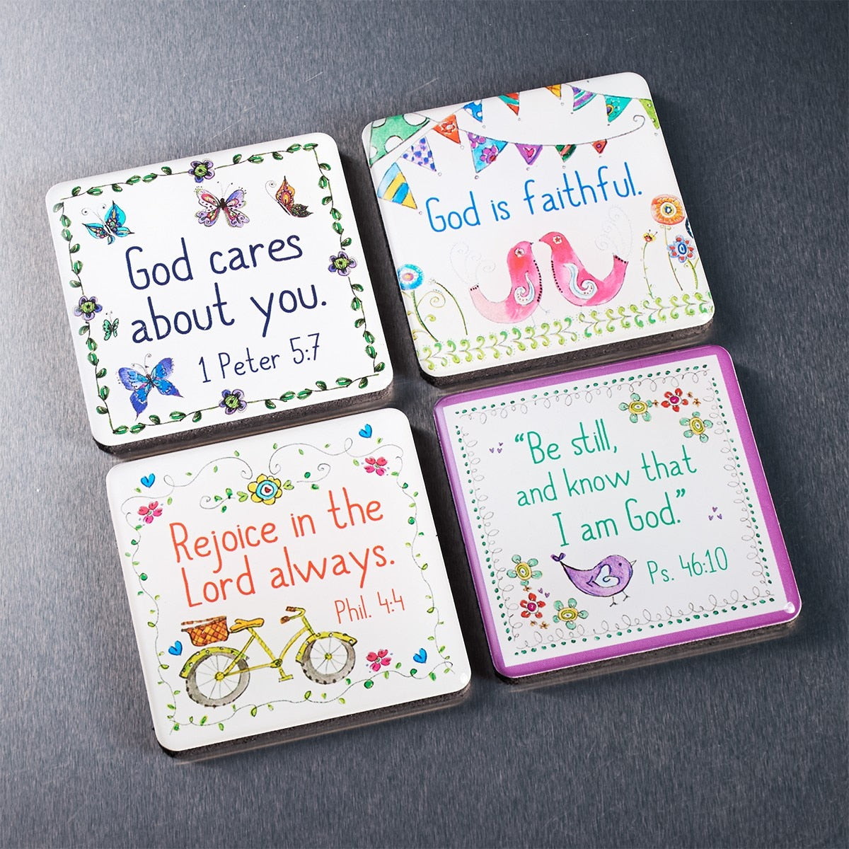 Everyday Blessings Magnet Set - 1 Peter 5:7