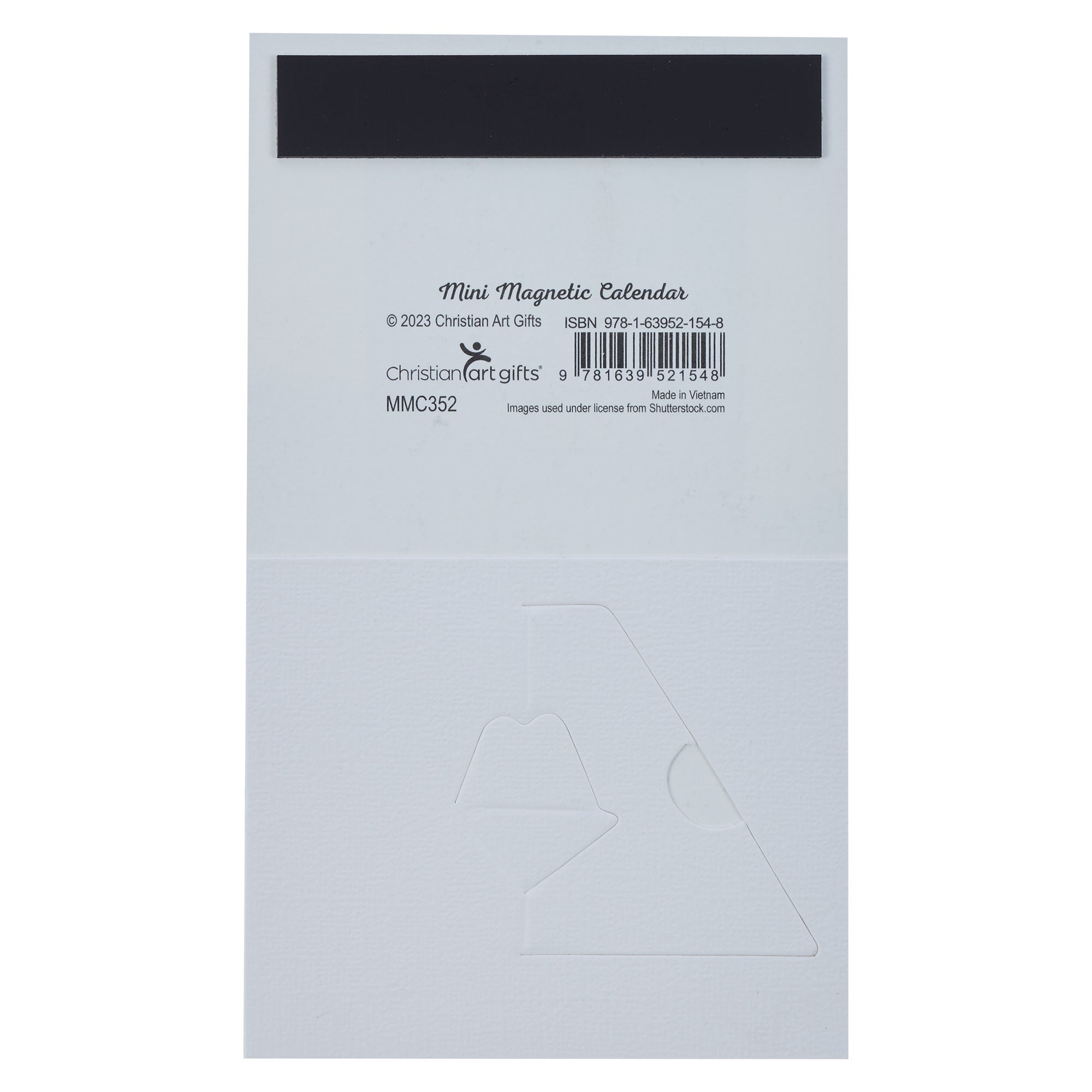 2024 Wait For The LORD Mini Magnetic Calendar - Isaiah 40:31