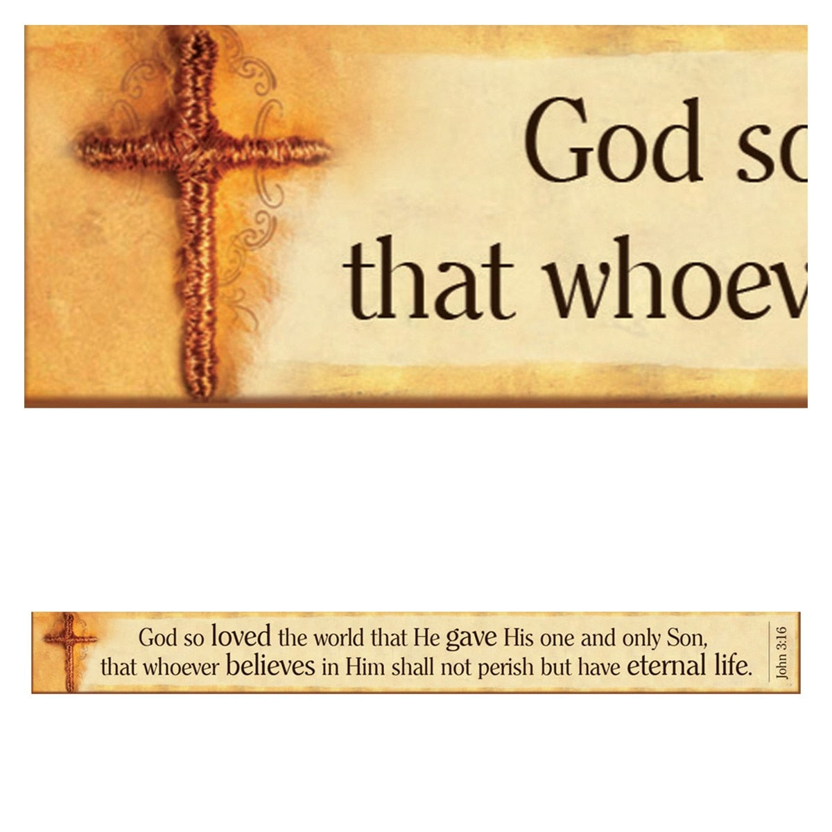 John 3:16 Magnetic Strip