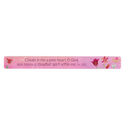 A Pure Heart Pink Magnetic Strip- Psalm 51:10