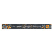 Thankful Grateful Blessed Blue Magnetic Strip