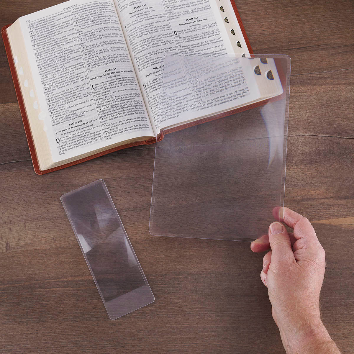 Pocket Bookmark Magnifying Sheet