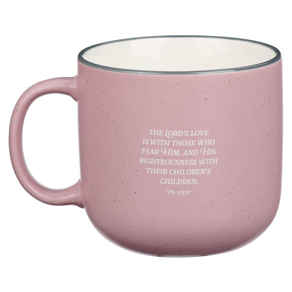 Best Grandma Ever Pink Ceramic Coffee Mug - Psalm 103:17