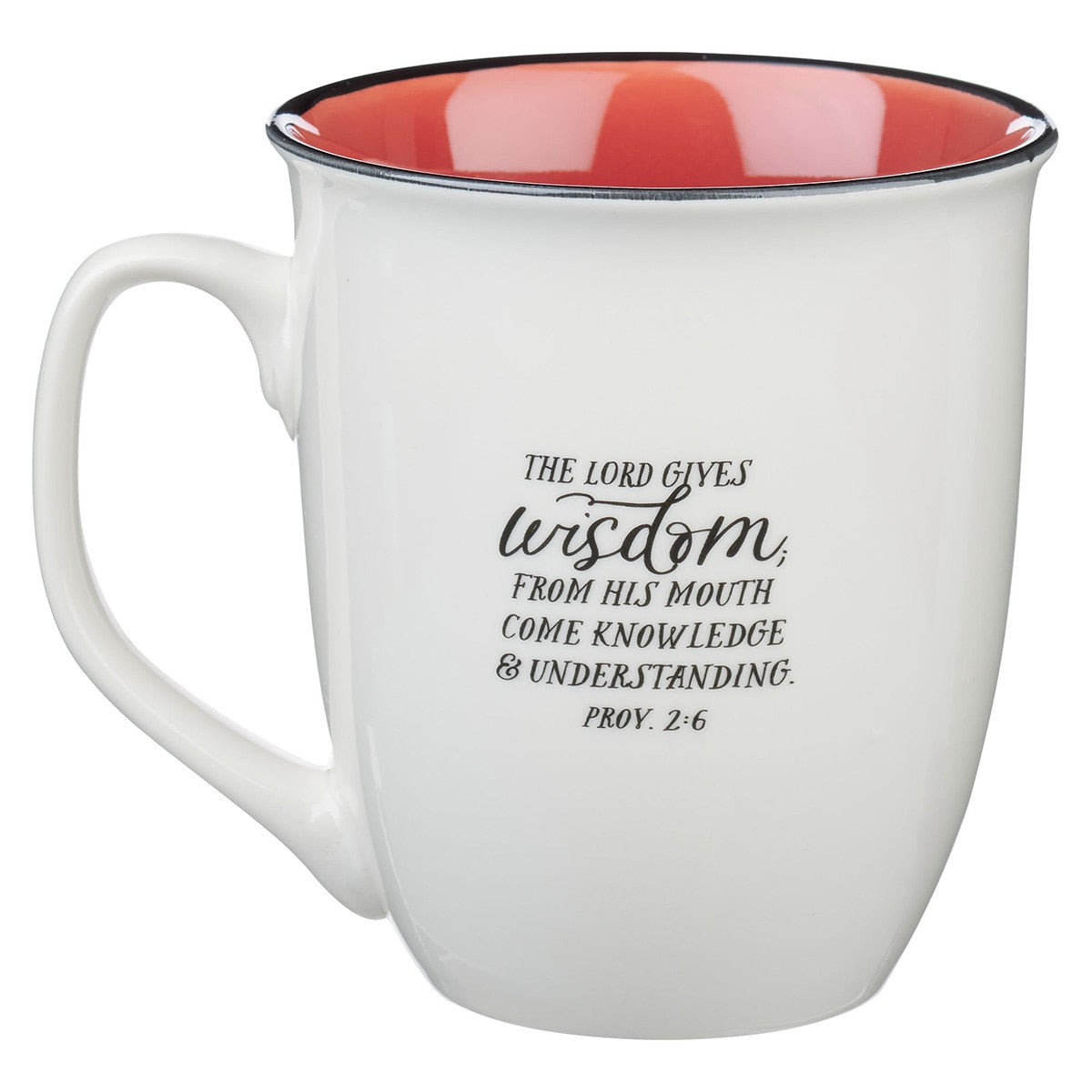 Teaching Minds Shaping Hearts Red Apple Ceramic Coffee Mug - Proverbs 2:6