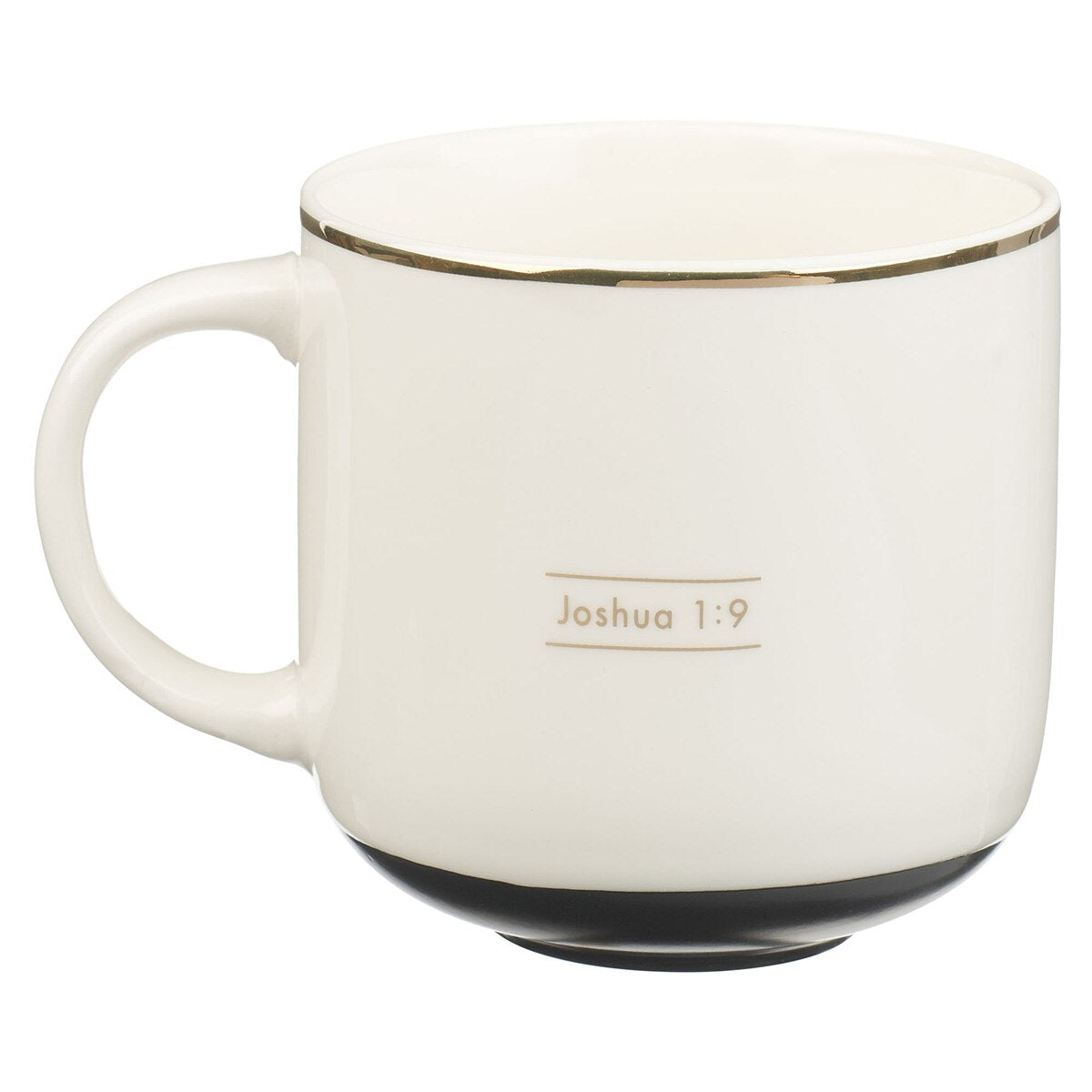 Wherever You Go White Ceramic Coffee Mug- Joshua 1:9