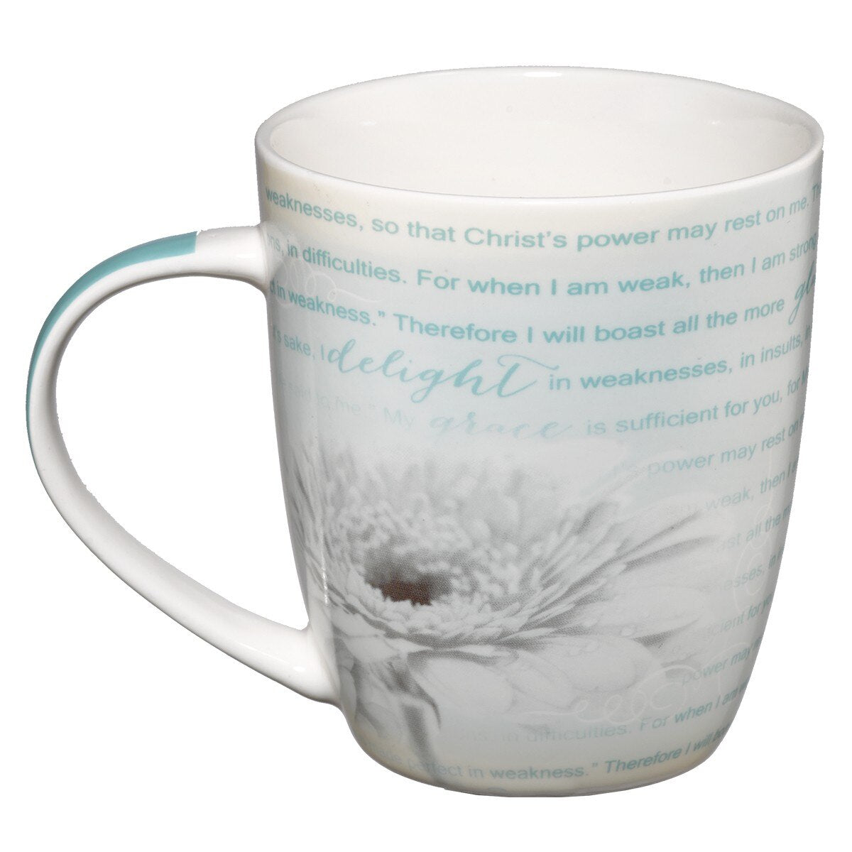 His Grace is Sufficient Coffee Mug - 2 Corinthians 12:9-11