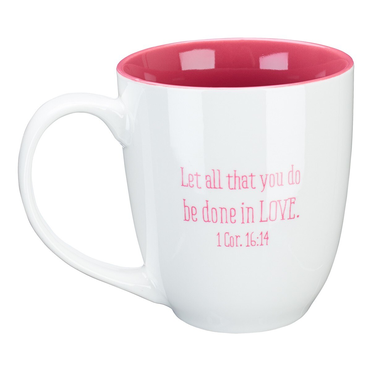 It Takes a Big Heart Ceramic Teacher Coffee Mug - 1 Corinthians 16:14