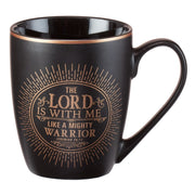 The Lord Is With Me Coffee Mug -  Jeremiah 20:11