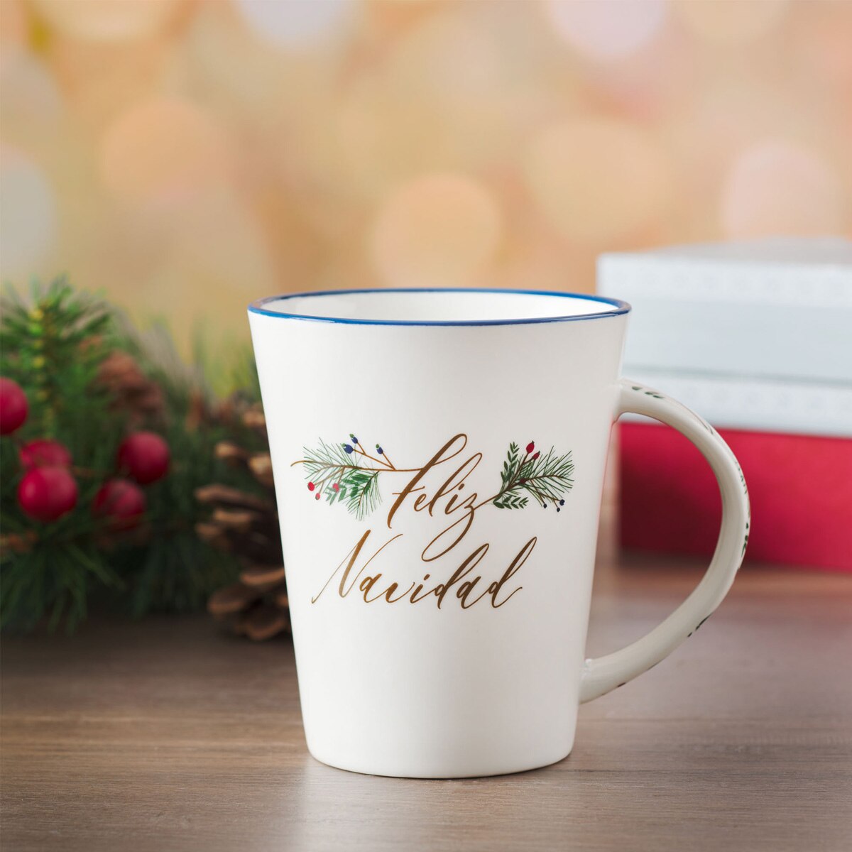 Taza de Cerámica Feliz Navidad