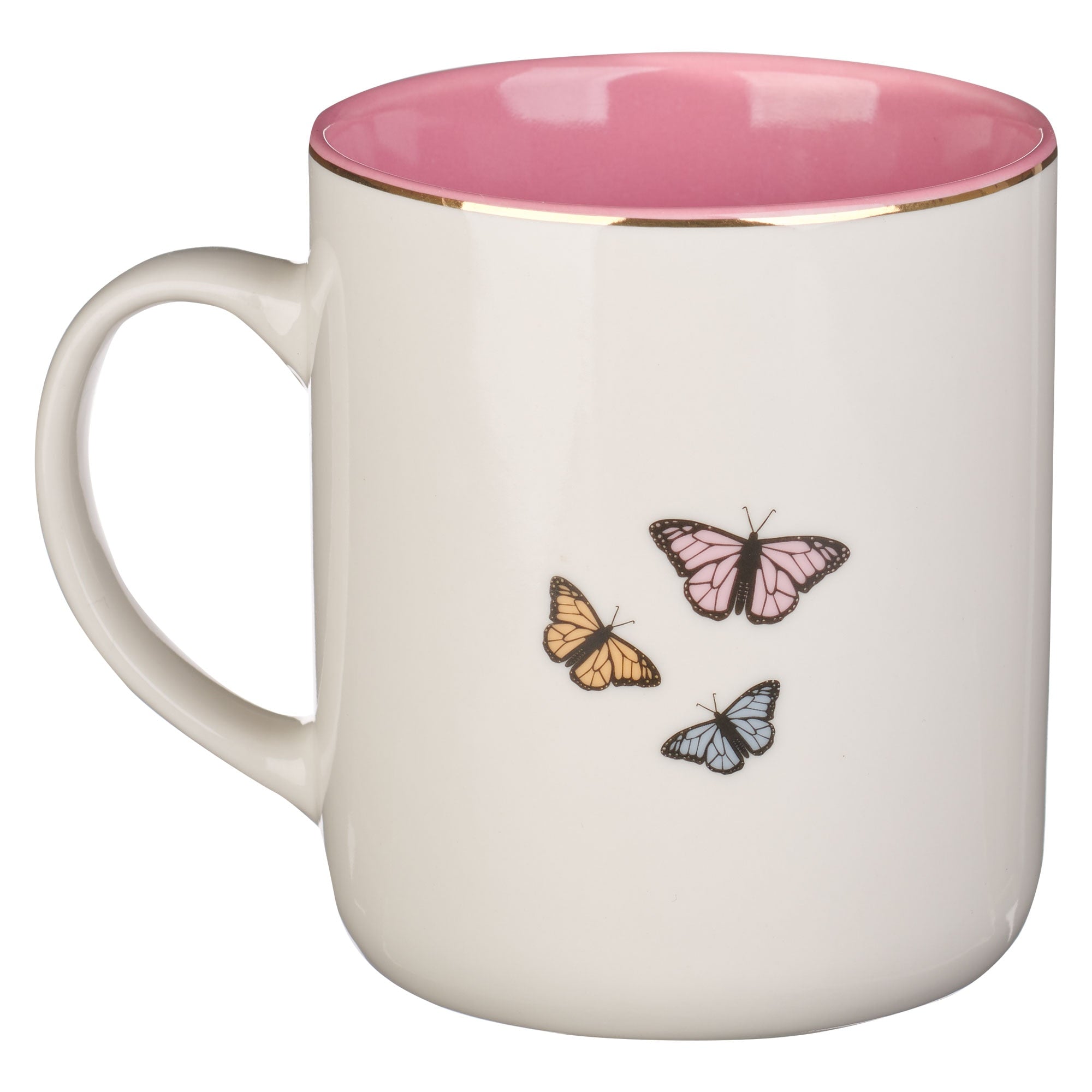 Friendship is Good for the Soul White Daisy Ceramic Coffee Mug