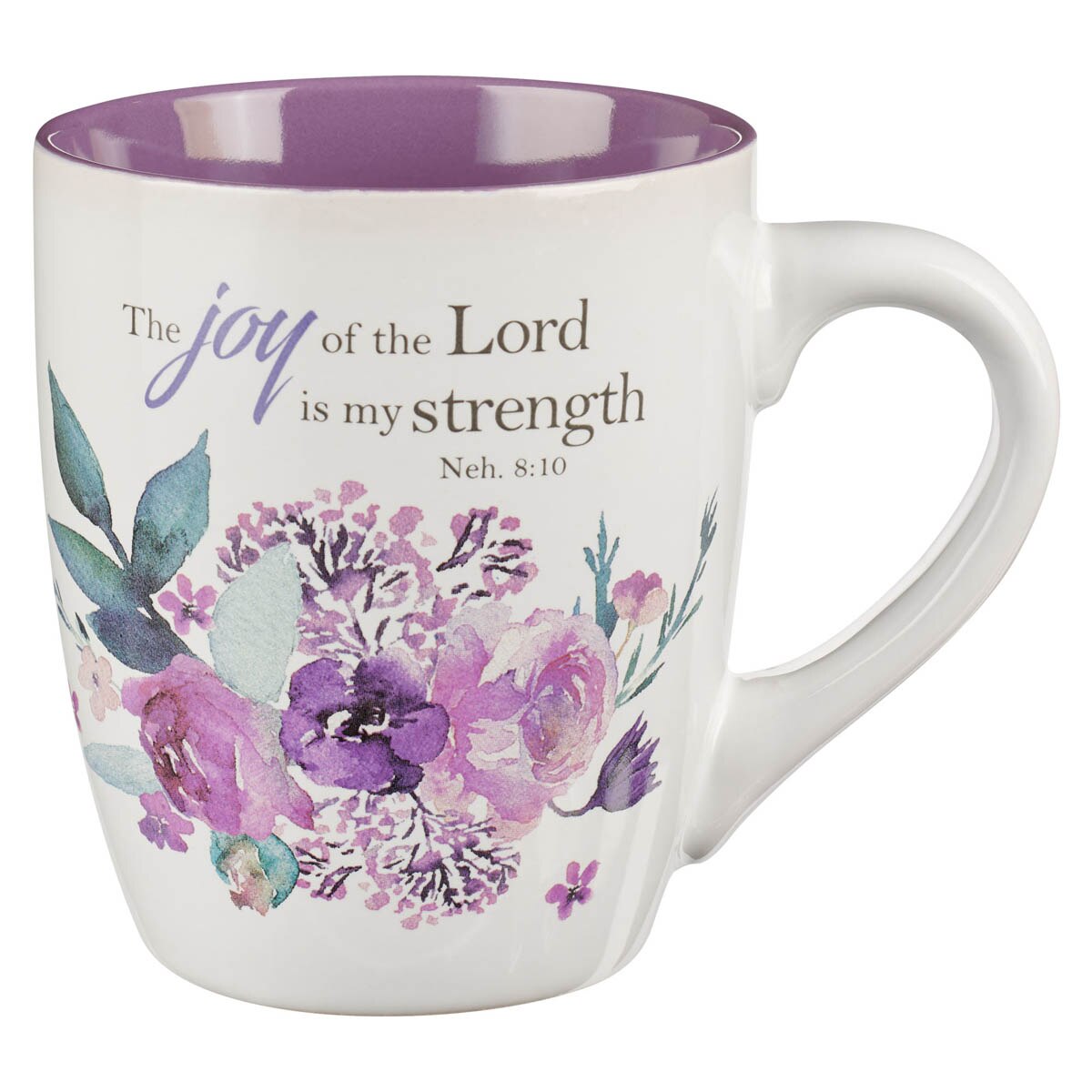 Rejoice Collection Four Piece Ceramic Coffee Mug Set