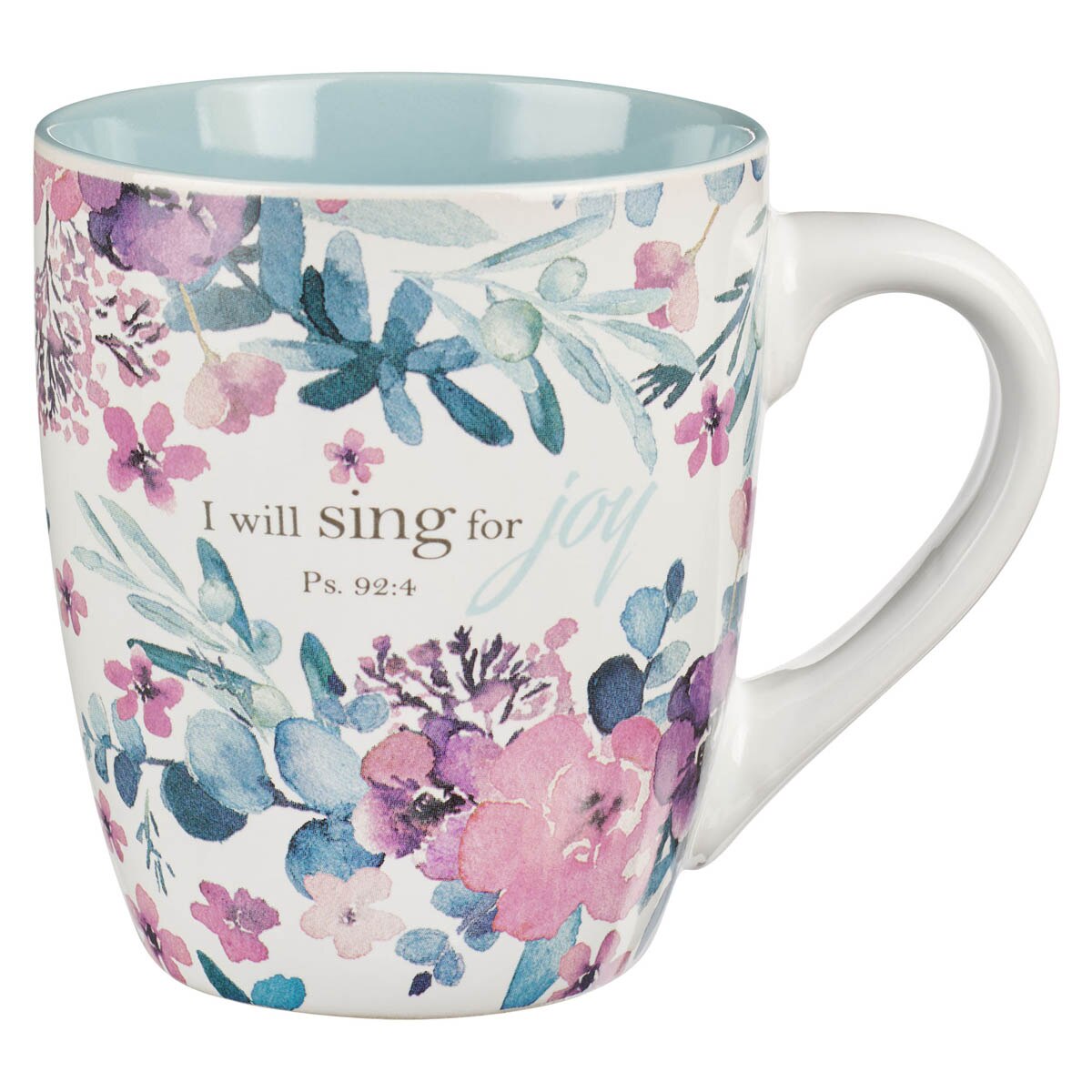 Rejoice Collection Four Piece Ceramic Coffee Mug Set