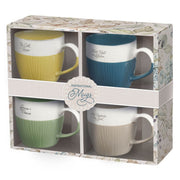 Peaceful Moments Textured Ceramic Mug Set