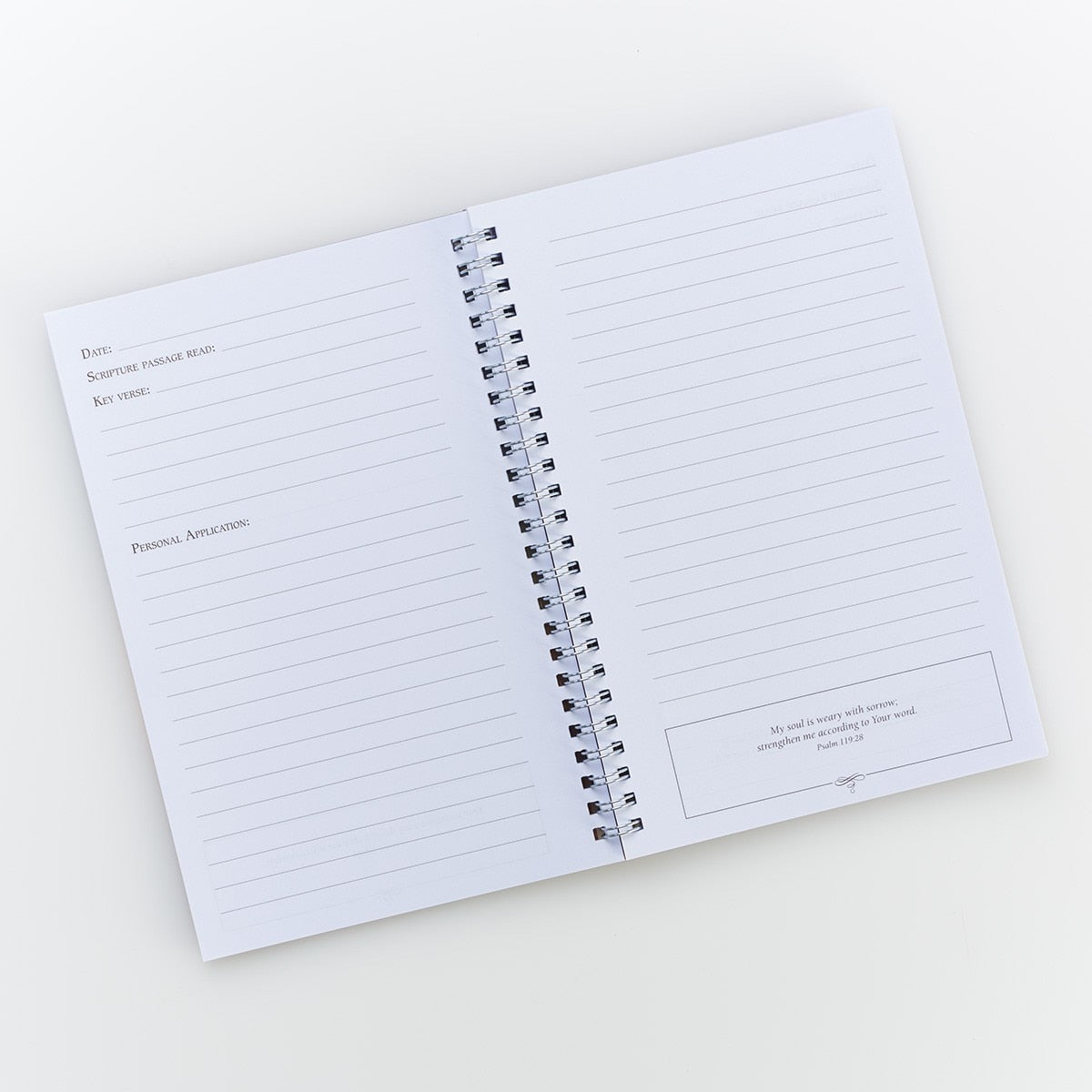 My Bible Study Notes Wirebound Notebook