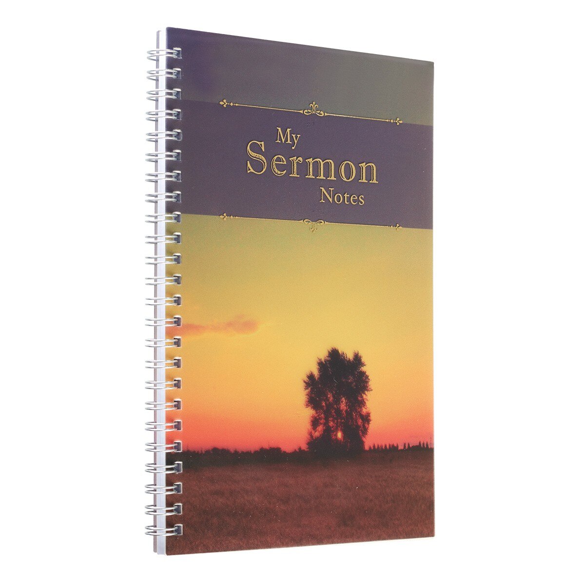 My Sermon Notes Wirebound Notebook with Tree
