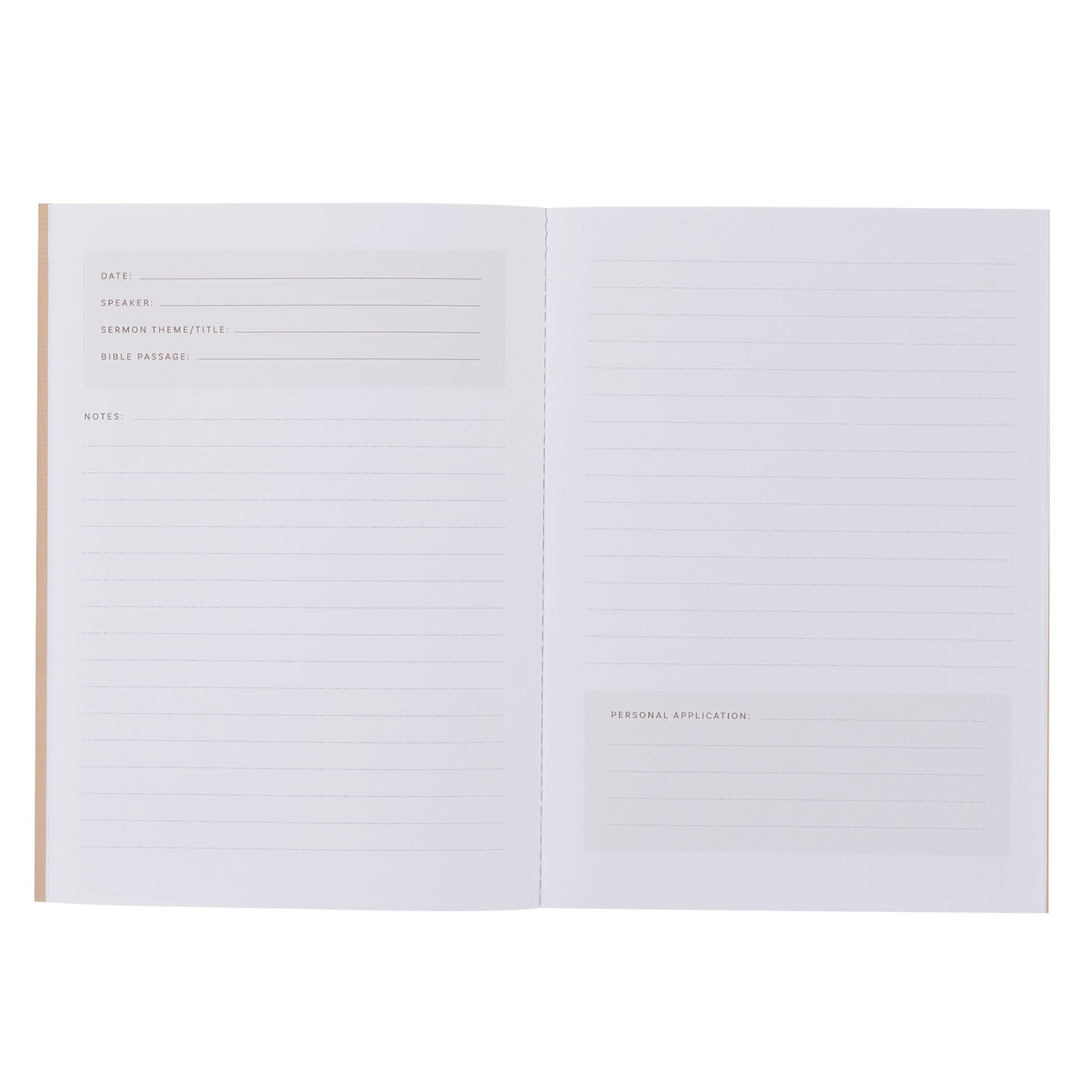 My Sermon Companion Notebook