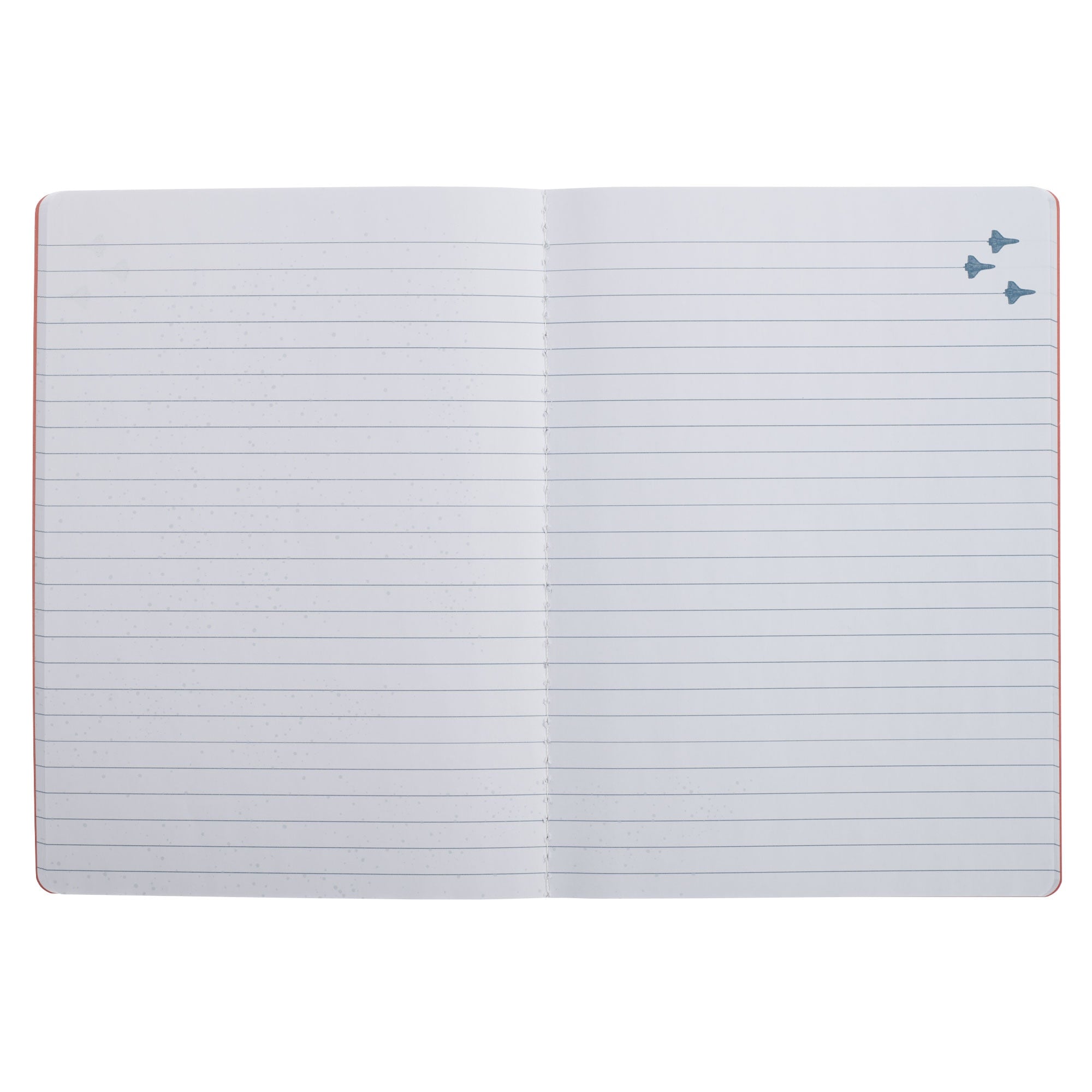 Be Strong and Courageous Blue Space Notebook - Joshua 1:9