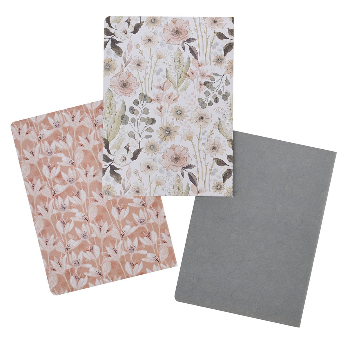 Be Still Teal Meadow Large Notebook Set - Psalm 46:10