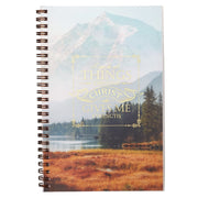 All Things Through Christ Wirebound Notebook - Philippians 4:13