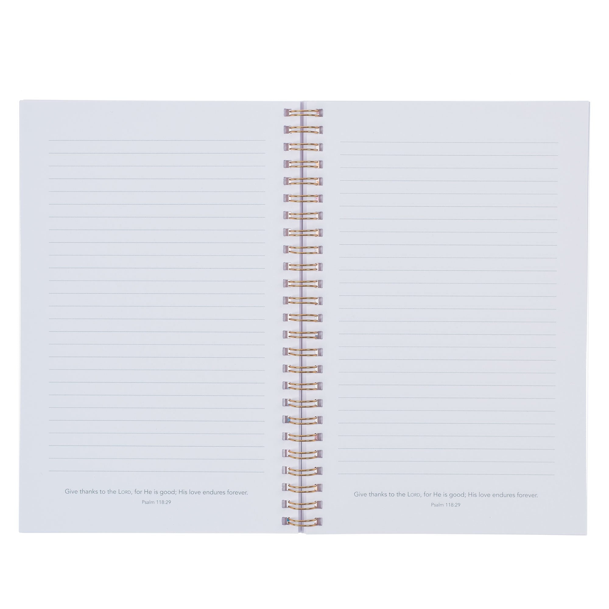 Goodness and Love Wildflower Wireboud Notebook - Psalm 23:6
