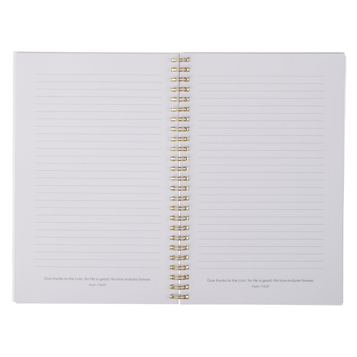 Footprints in the Sand Wirebound Notebook - Isaiah 46:4