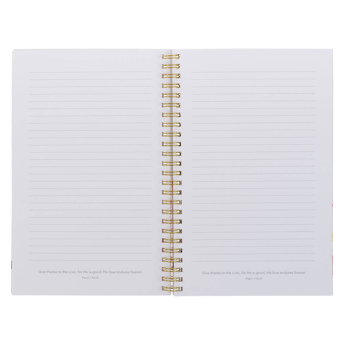 I Know The Plans Pink Wildflower Spiral Notebook - Jeremiah 29:11