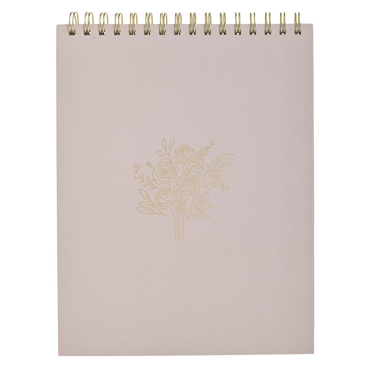 Everything Beautiful Pink Floral Spiral Notepad - Ecclesiastes 3:11