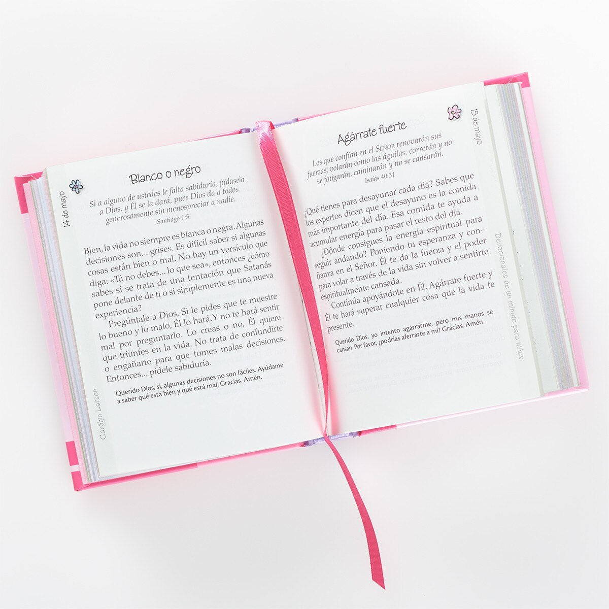 Devocionales de un minuto para niñas en tapa dura