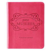 Devocionales de un minuto para mujeres en símil cuero