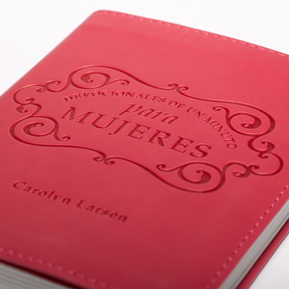 Devocionales de un minuto para mujeres en símil cuero