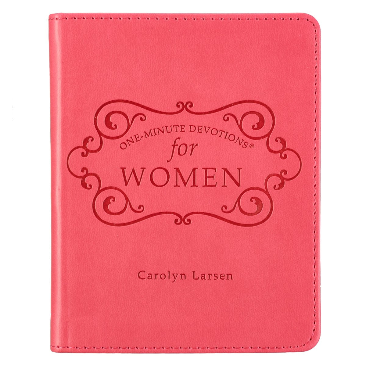 Pink Faux Leather One-minute Devotions for Women Devotional