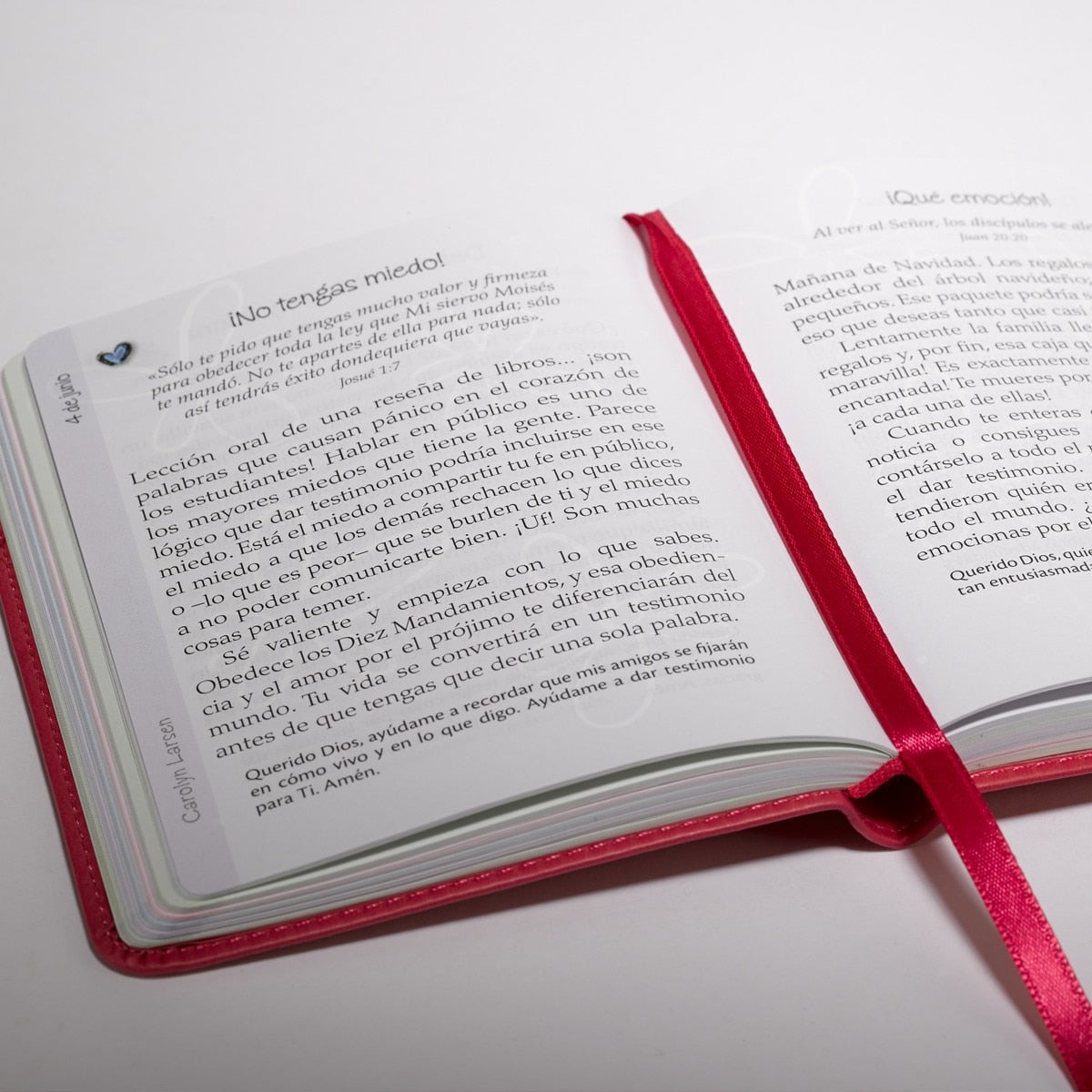 Devocionales de un minuto para niñas en símil cuero