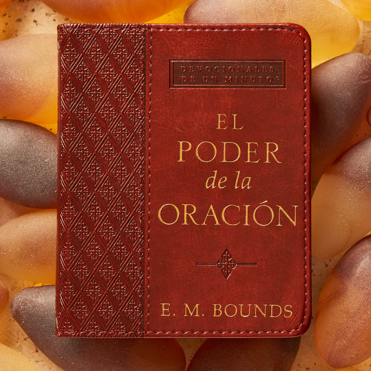 La Fuerza de la Oración: Devocionales de Un Minuto en Piel Sintética Marrón