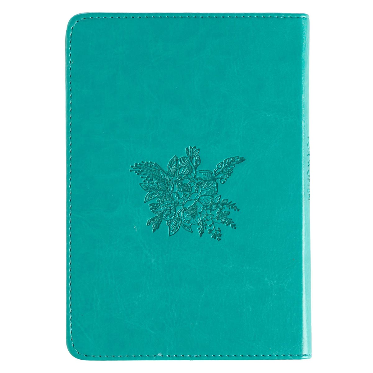 One Minute With God For Women Teal Faux Leather Devotional