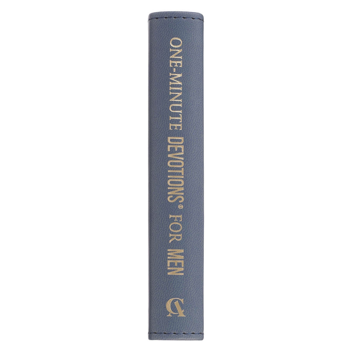 One-Minute Devotions® for Men Slate Blue Faux Leather Devotional