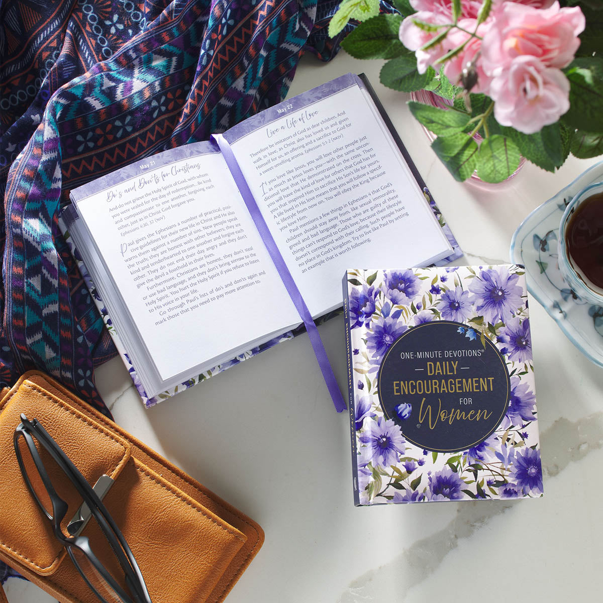 One-Minute Devotions®: Daily Encouragement for Women Hardcover Devotional