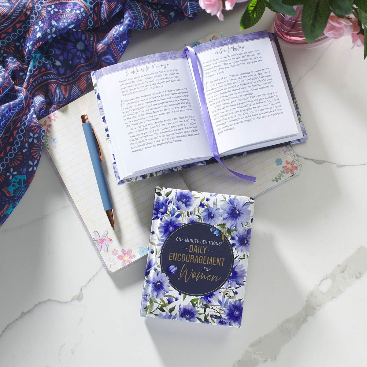 One-Minute Devotions®: Daily Encouragement for Women Hardcover Devotional