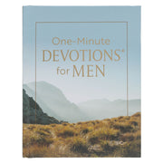 One-Minute Devotions® for Men Hardcover Devotional