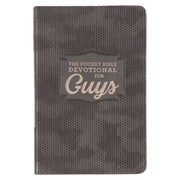 Brown Camo Faux Leather Pocket Devotional for Guys