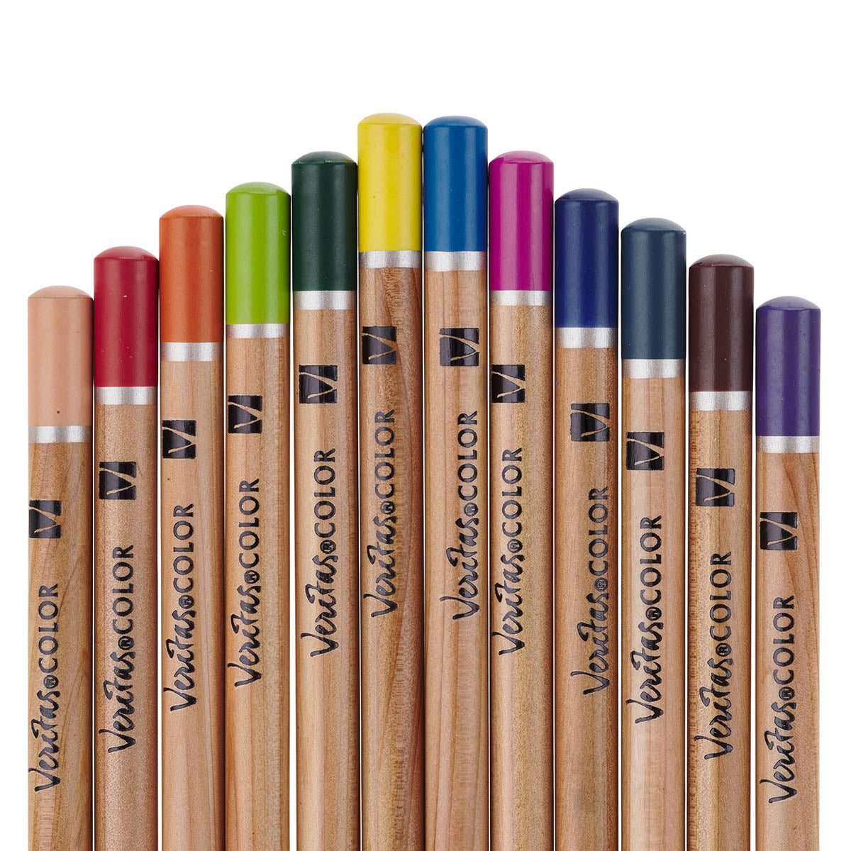 Veritas 12-Piece Colored Pencil Cylinder Set