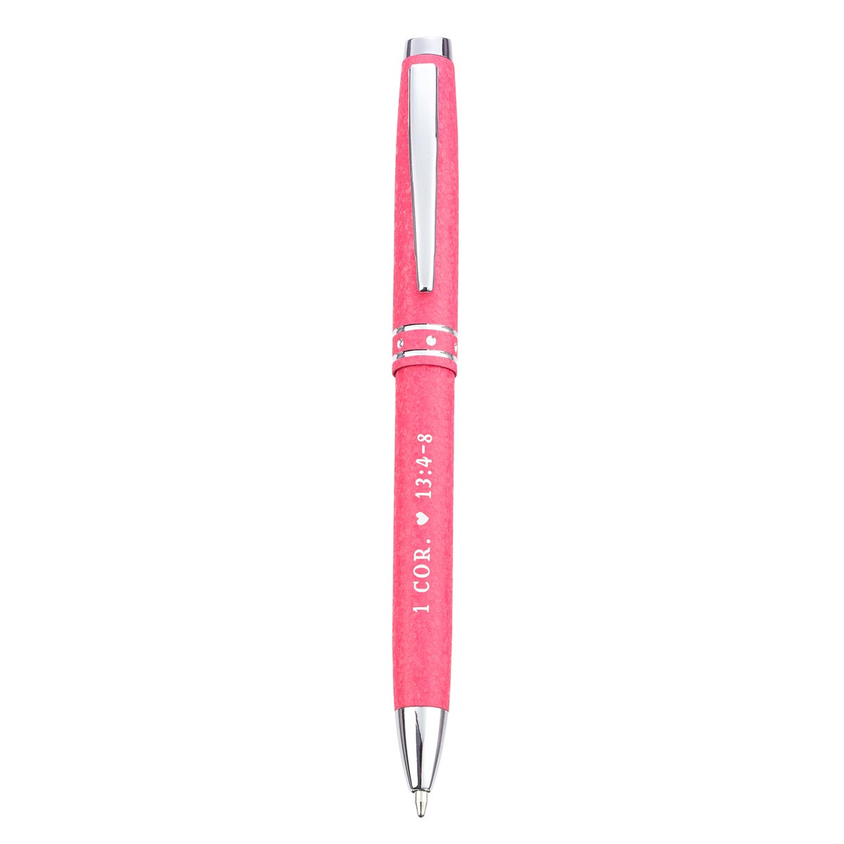 Love Is Patient, Love Is Kind Pink Gift Pen – 1 Corinthians 13:4–8