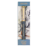 Prayer Changes Things Slate Blue and Taupe Gift Pen