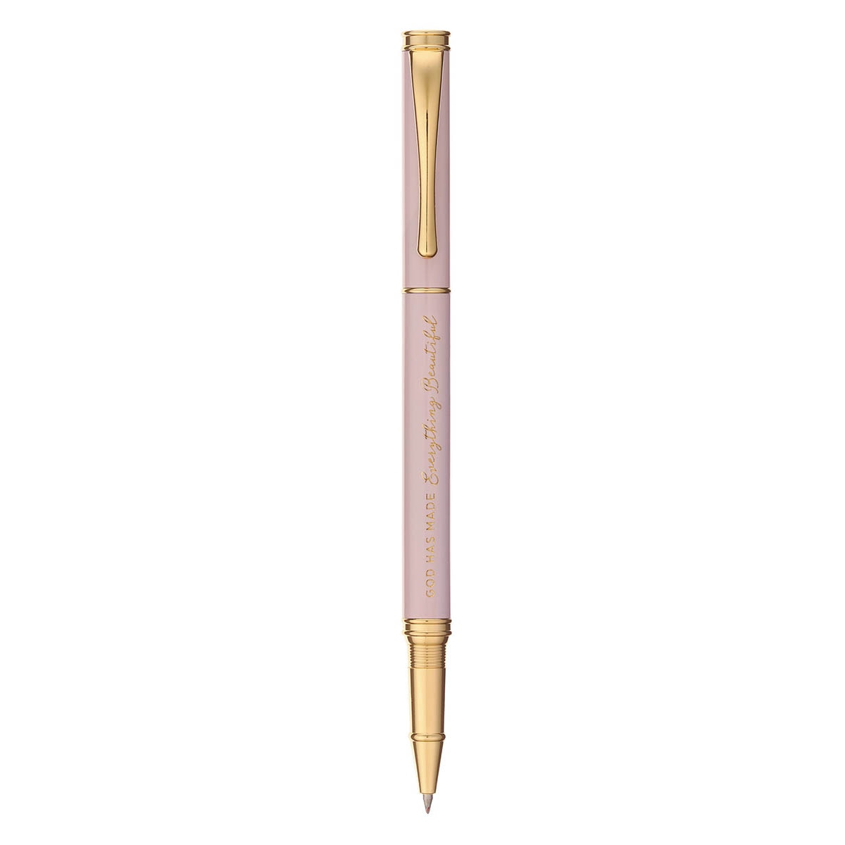 Everything Beautiful Blush Pink Gift Pen — Ecclesiastes 3:11