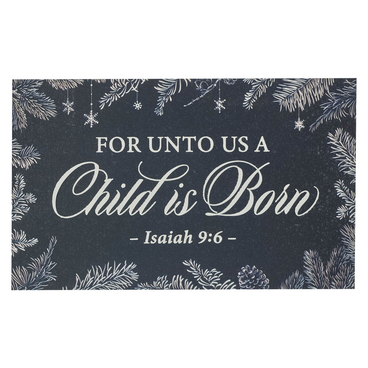 A Child is Born Christmas Pass Around Card Set - Isaiah 9:6